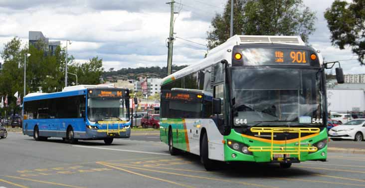 ACTION Scania K320UB Custom CB80 544 & Volgren Optimus 661